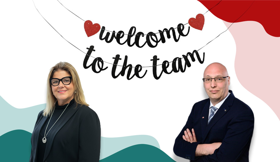 Herzlich Willkommen Alexandra Kestin und Ronny Gutöhrlein